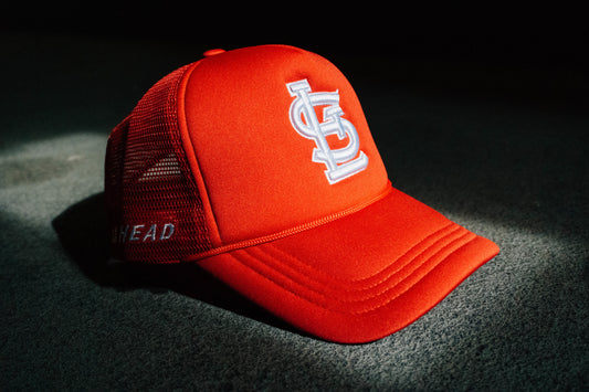 Red STL Trucker Hat