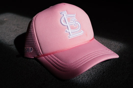 Pink STL Trucker Hat