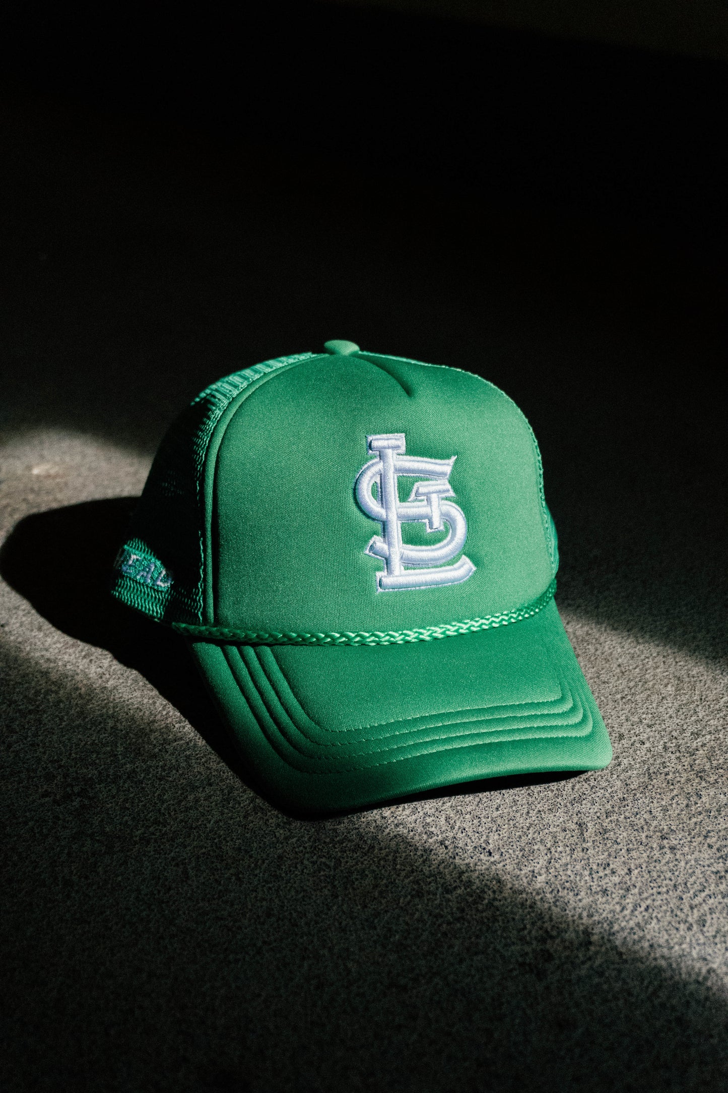 Green STL Trucker Hat