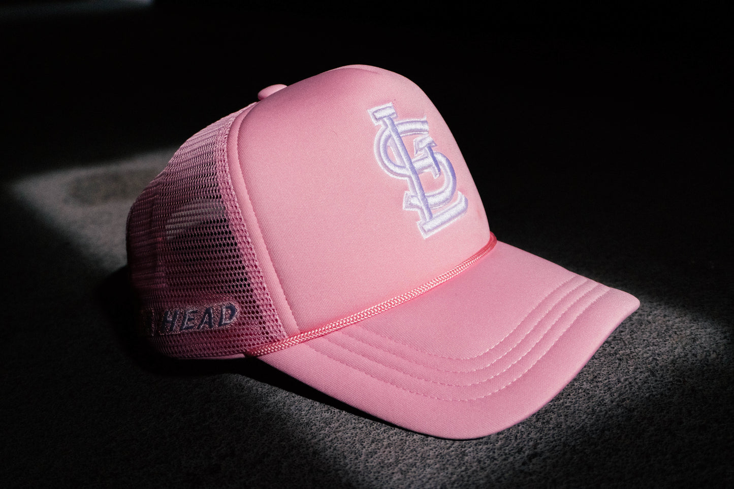 Pink STL Trucker Hat