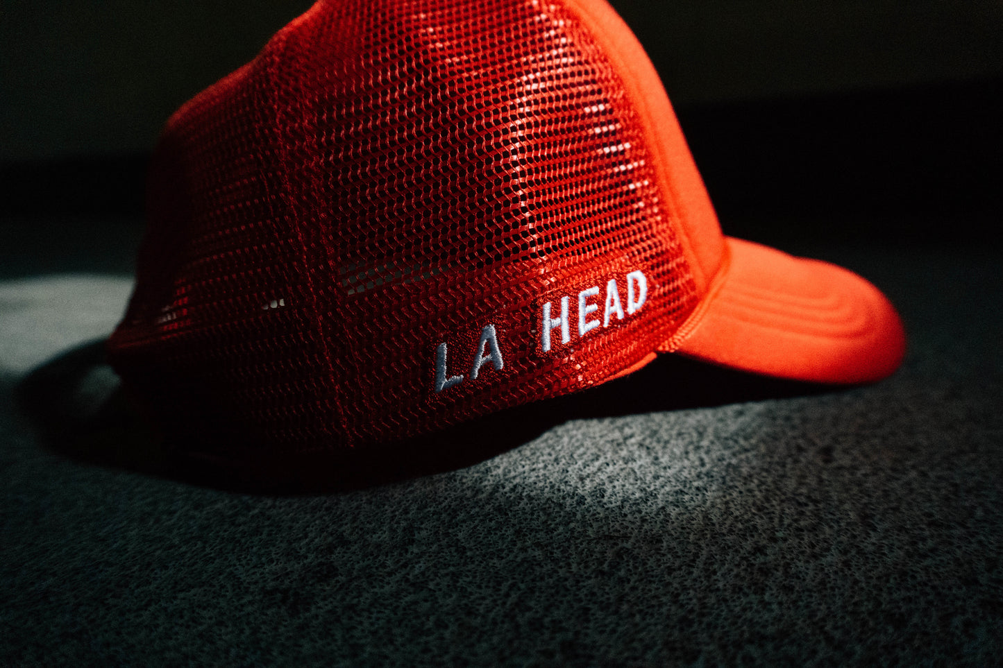 Red STL Trucker Hat