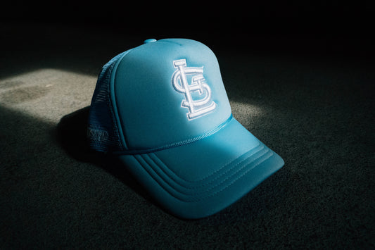 Light Blue STL Trucker hat